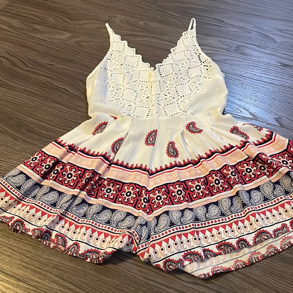 Beautiful Lacey white romper